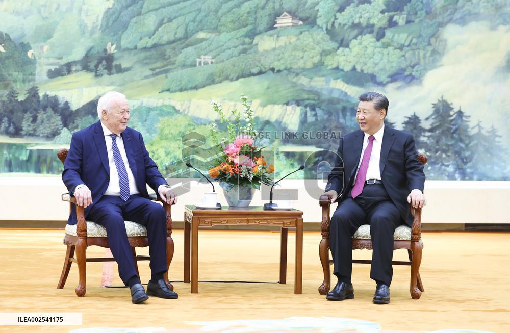 CHINA-BEIJING-XI JINPING-MERIEUX FOUNDATION-PRESIDENT-MEETING (CN)