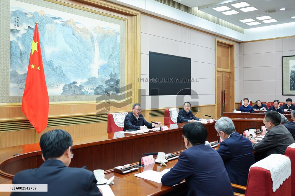 CHINA-BEIJING-LI QIANG-SYMPOSIUM-ECONOMIC WORK (CN)