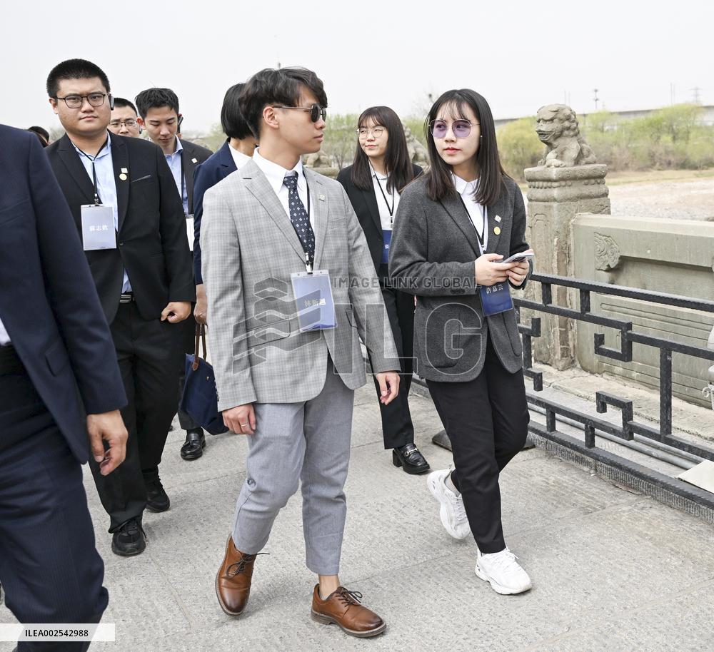 CHINA-BEIJING-MA YING-JEOU-TAIWAN YOUTH-VISIT (CN)