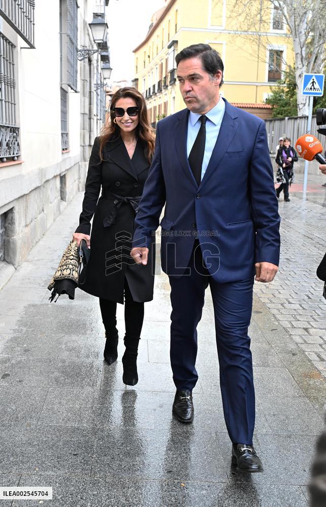 Funeral Mass Of Fernando Gomez-Acebo De Borbon - Madrid