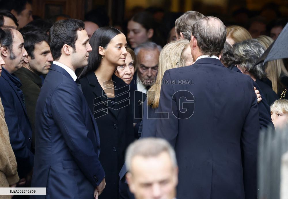 Funeral Mass Of Fernando Gomez-Acebo De Borbon - Madrid