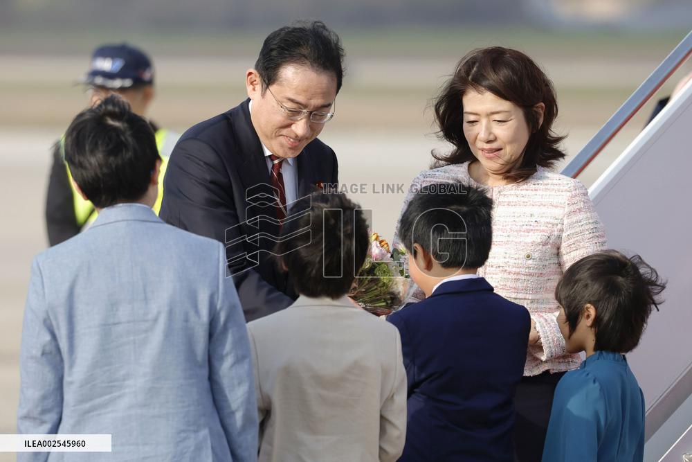 Japan PM Kishida's state visit to United States