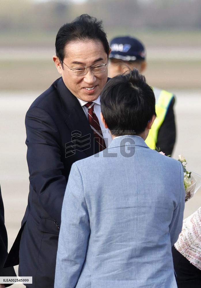Japan PM Kishida's state visit to United States