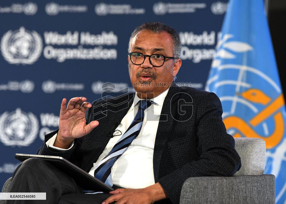 SWITZERLAND-GENEVA-WHO CHIEF-HEALTHCARE FACILITIES IN CONFLICTS-PROTECTION