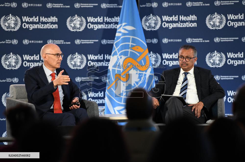 SWITZERLAND-GENEVA-WHO CHIEF-HEALTHCARE FACILITIES IN CONFLICTS-PROTECTION