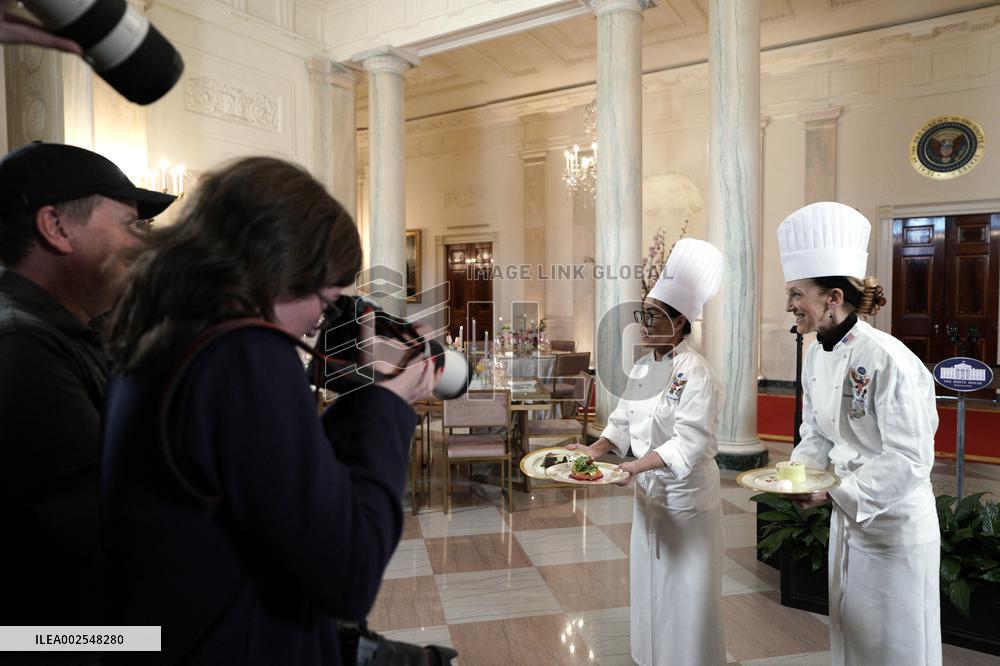 Japan State Dinner Media Preview - Washington