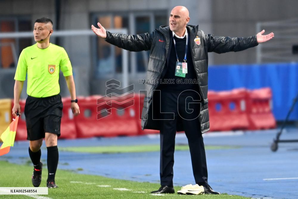 (SP)CHINA-JIANGSU-NANTONG-FOOTBALL-CSL-NANTONG ZHIYUN VS SHANGHAI PORT (CN)