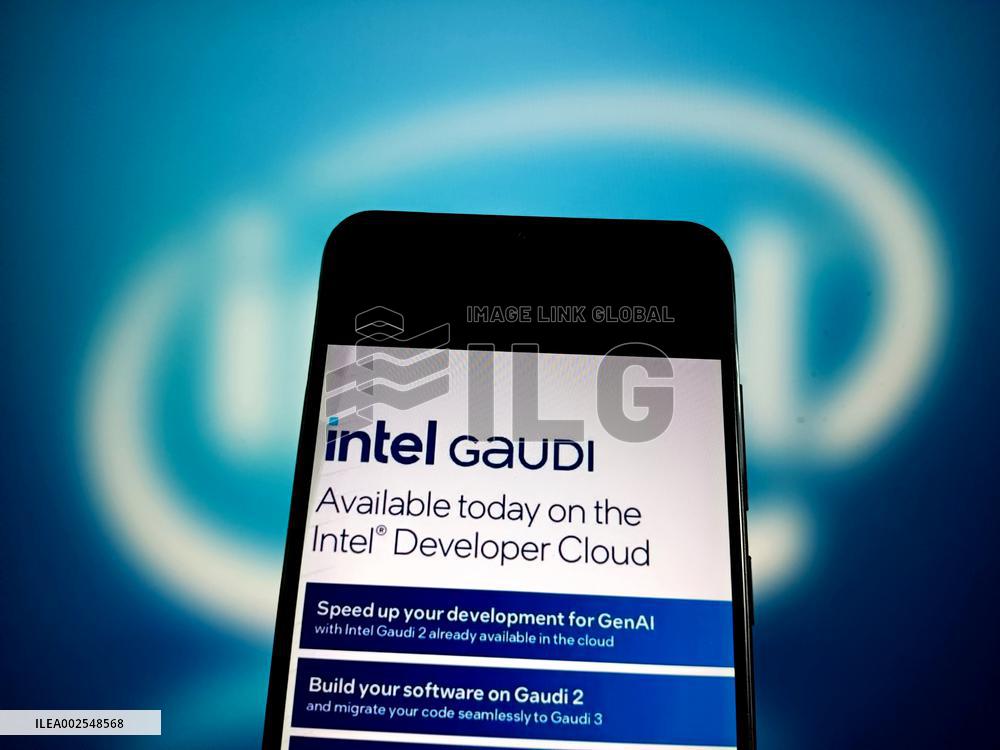 Illustration Intel Unveils Gaudi 3 Chip