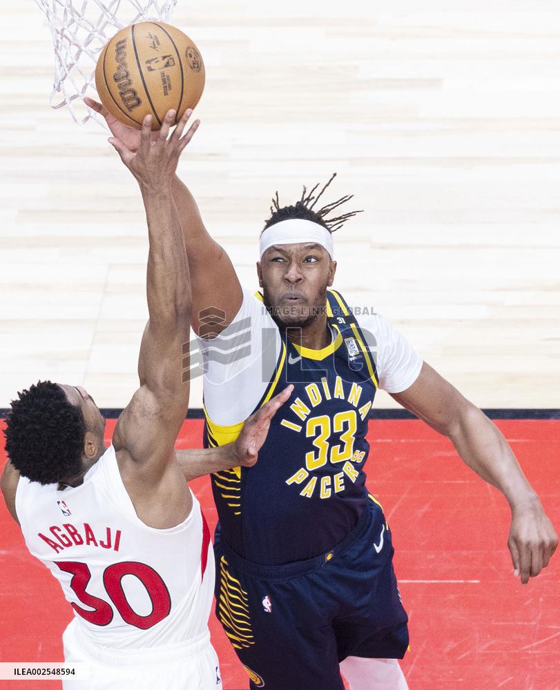 (SP)CANADA-TORONTO-BASKETBALL-NBA-PACERS VS RAPTORS