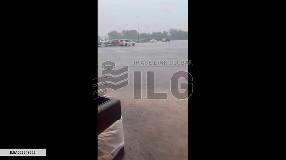 US: Storm Systems Move Through East Texas, Bringing Heavy Rain And Flooding