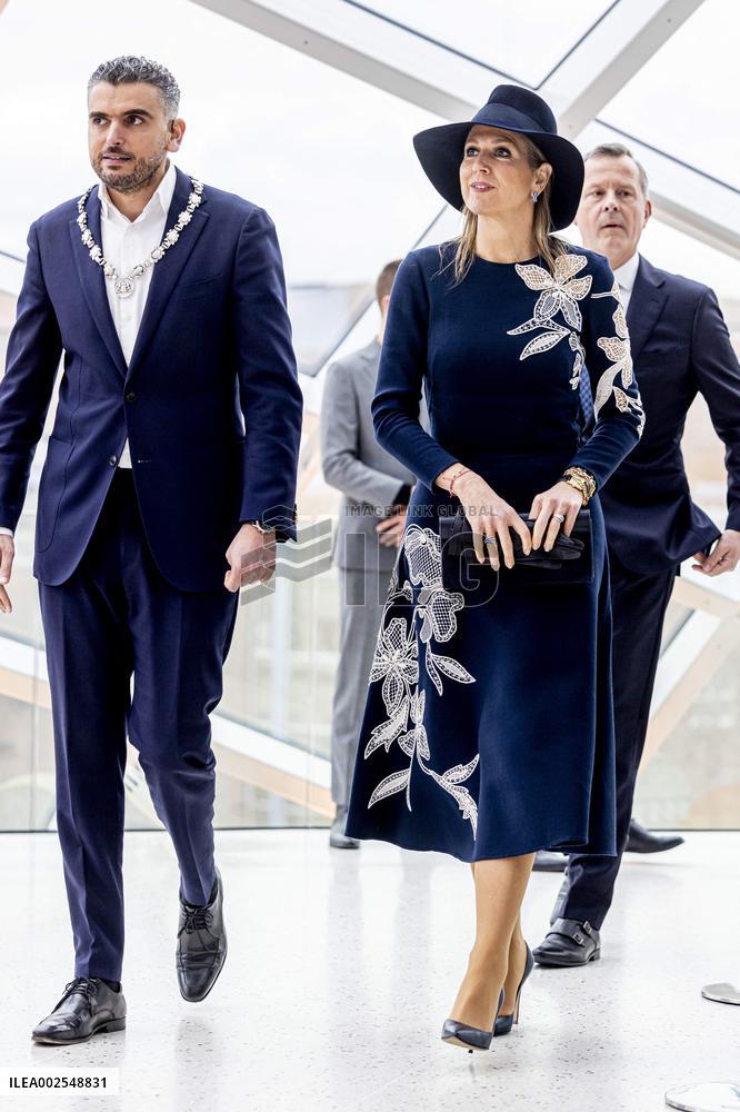 Queen Maxima Meets With Students - Amsterdam