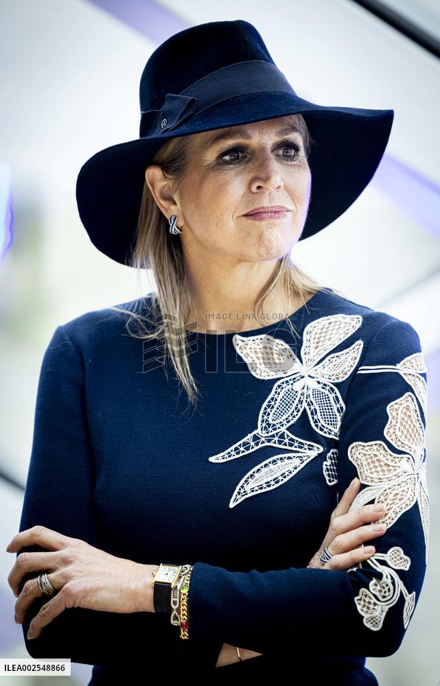 Queen Maxima Meets With Students - Amsterdam
