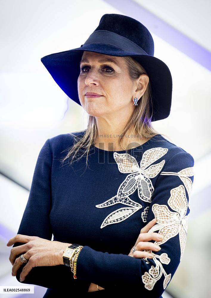 Queen Maxima Meets With Students - Amsterdam