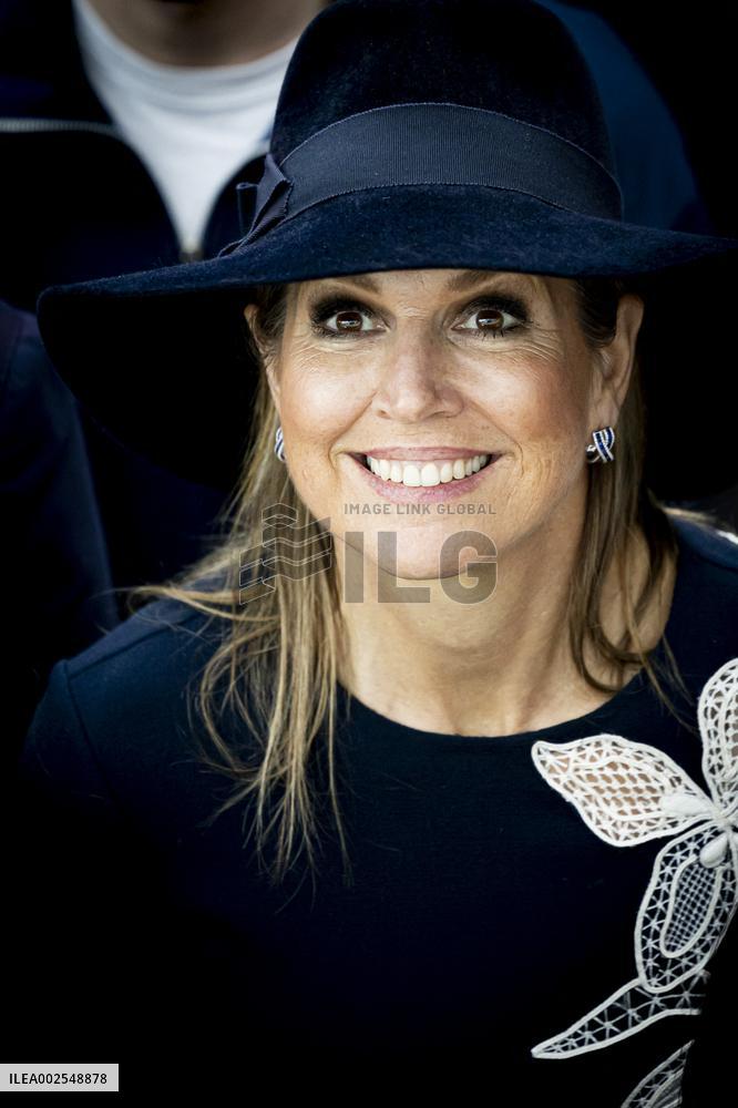 Queen Maxima Meets With Students - Amsterdam
