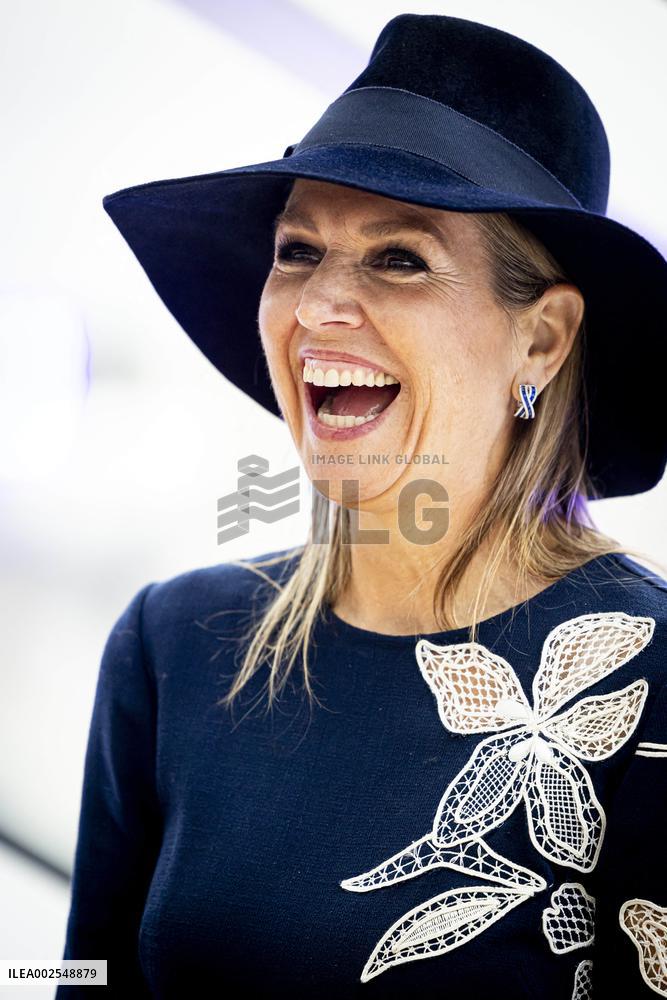 Queen Maxima Meets With Students - Amsterdam