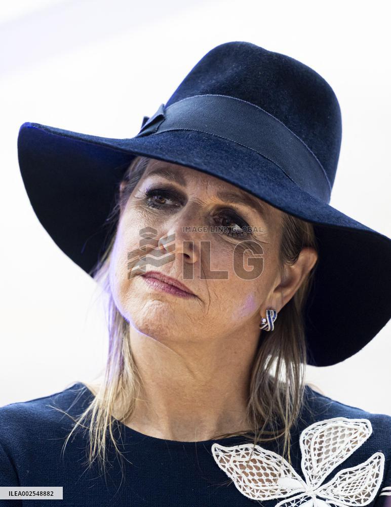 Queen Maxima Meets With Students - Amsterdam