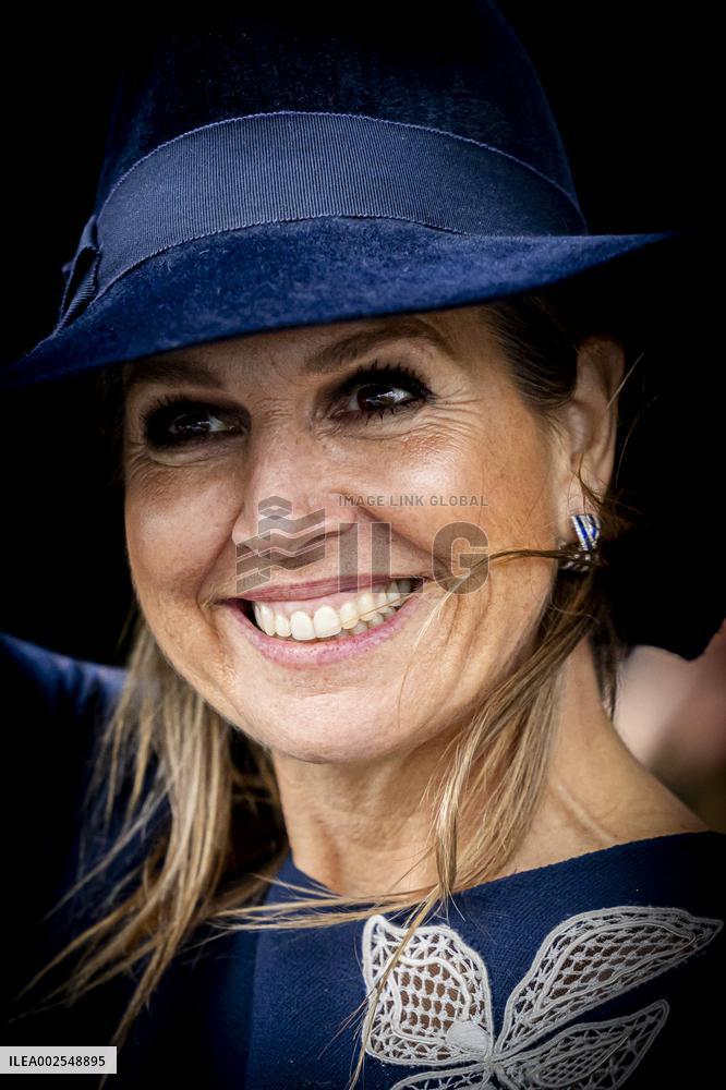 Queen Maxima Meets With Students - Amsterdam