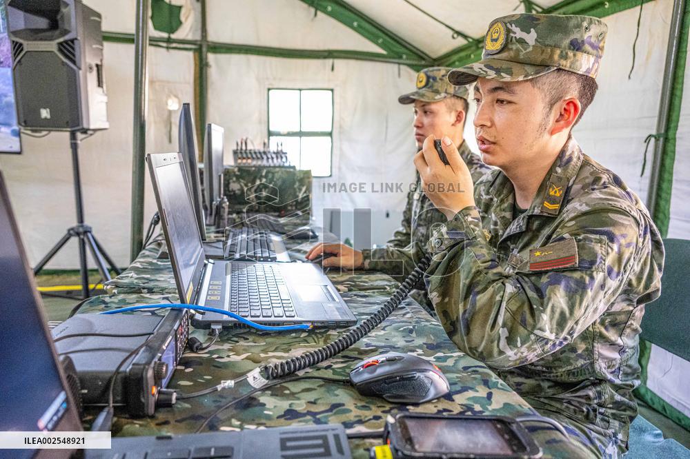 Armed Police Communication Training in Nanning