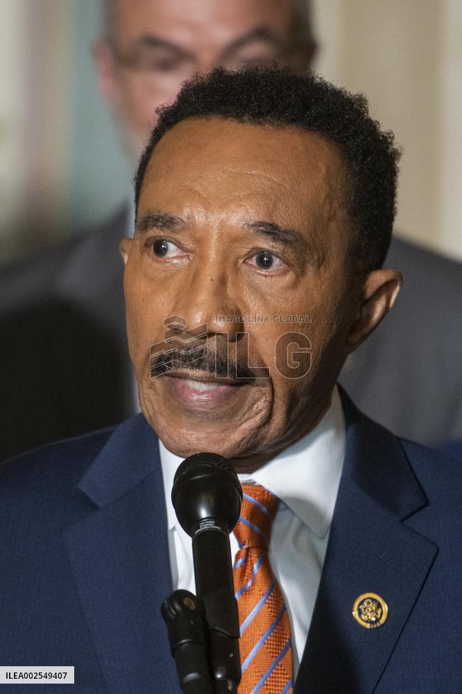 Press Conference On Baltimore’s Bridge Collapse - Washington