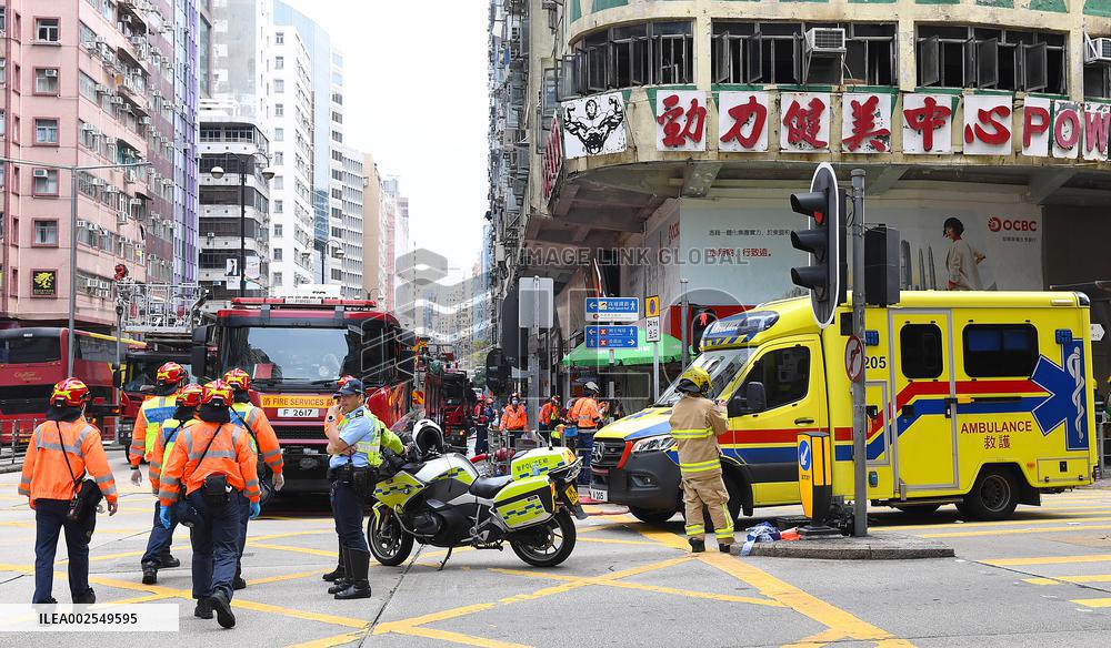 CHINA-HONG KONG-RESIDENTIAL BUILDING-FIRE (CN)