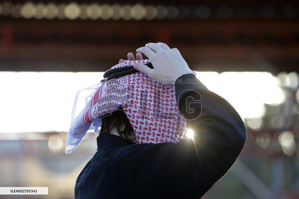 ROMANIA-BUCHAREST-EID AL-FITR-PRAYER