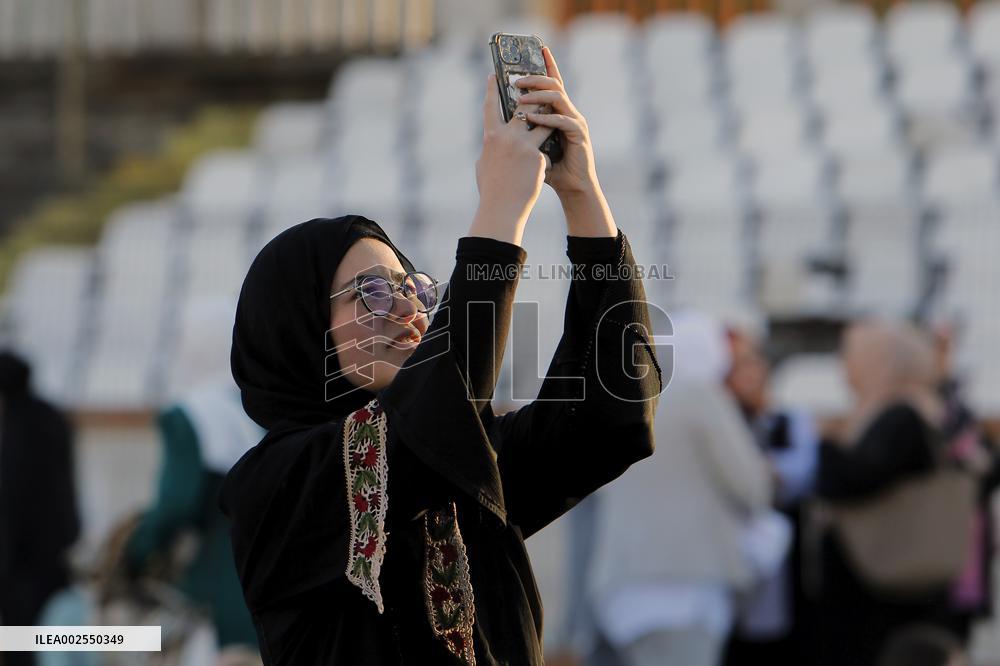ROMANIA-BUCHAREST-EID AL-FITR-PRAYER