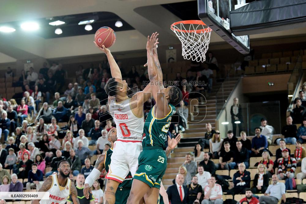 Betclic Elite Match - AS Monaco vs CSP Limoges