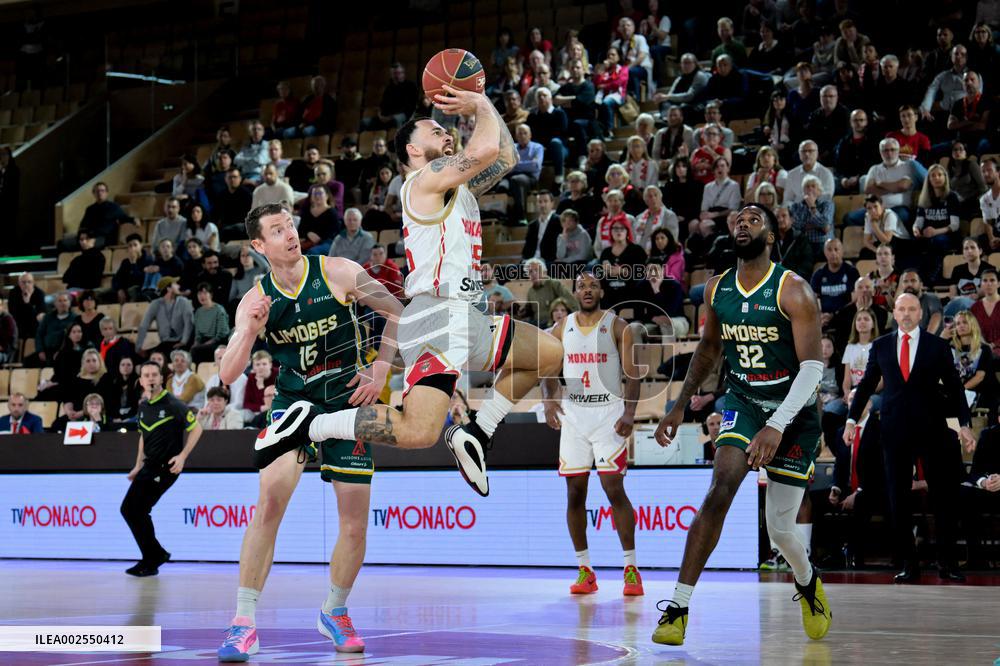 Betclic Elite Match - AS Monaco vs CSP Limoges