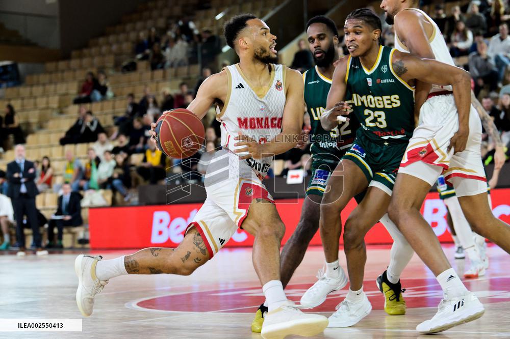 Betclic Elite Match - AS Monaco vs CSP Limoges