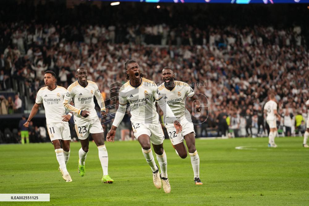 Champions League - Real Madrid V Manchester City