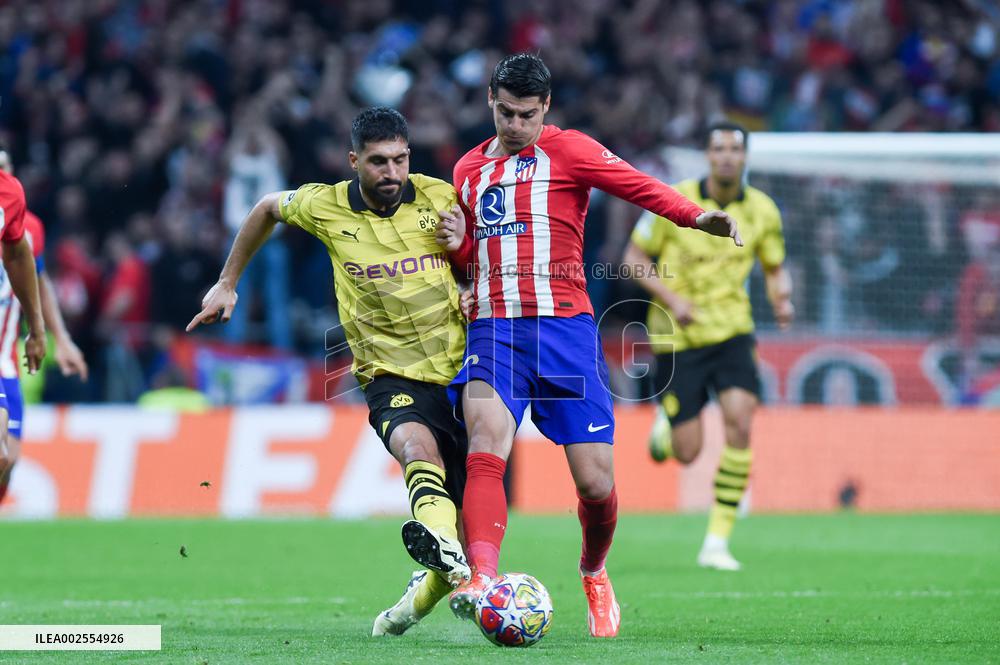 (SP)SPAIN-MADRID-FOOTBALL-UEFA CHAMPIONS LEAGUE-ATLETICO MADRID VS DORTMUND
