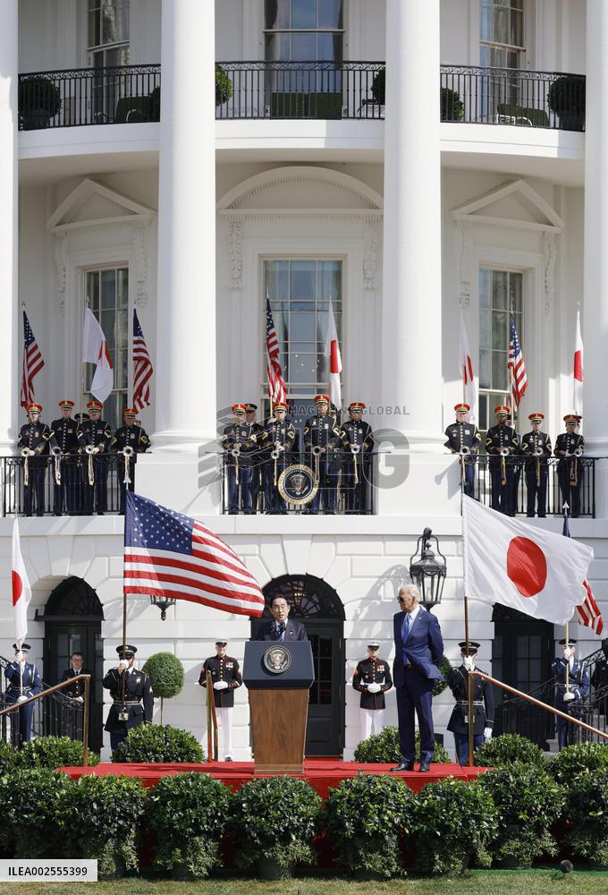 Japan PM Kishida's state visit to U.S.