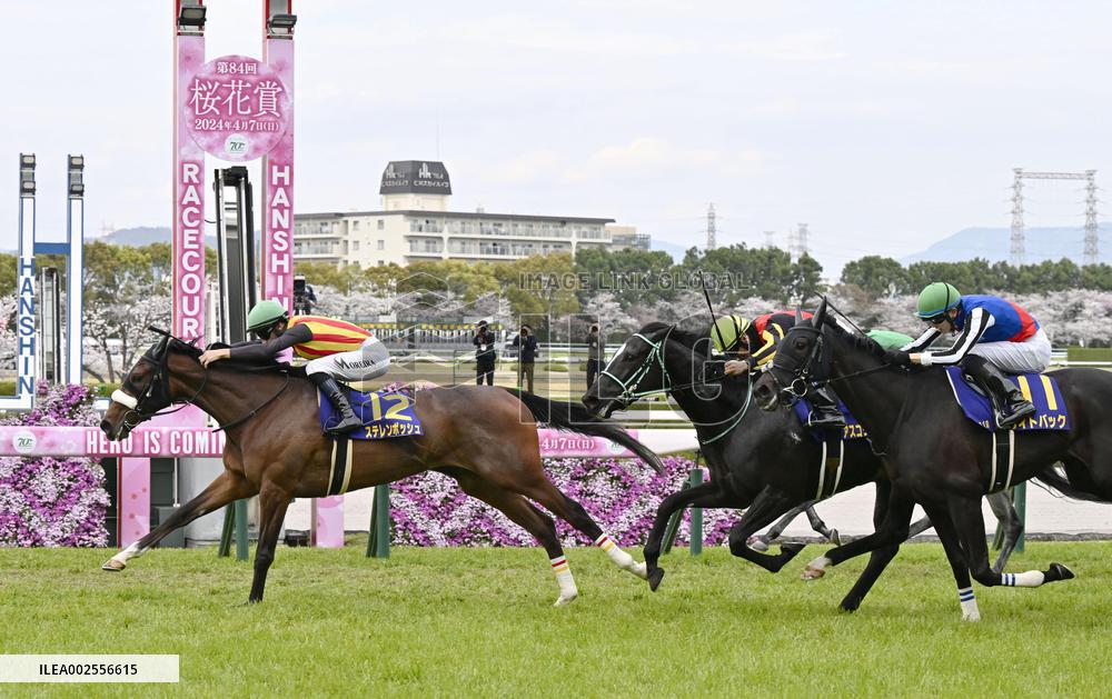 Stellenbosch captures 1st G1 victory at Oka-sho