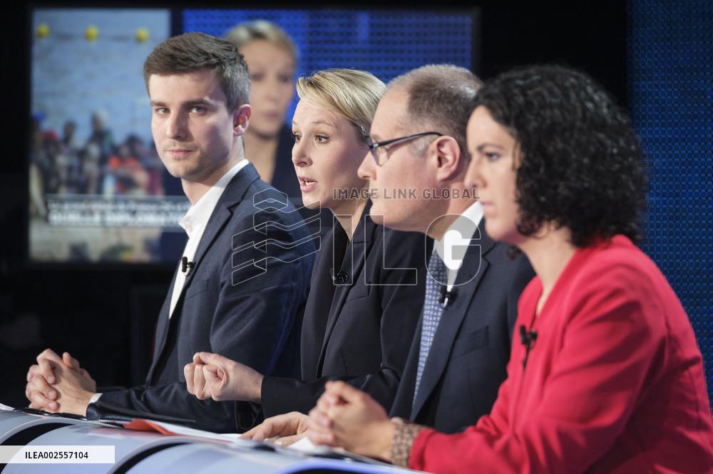 European Election Debate With The French Candidates - Brussels