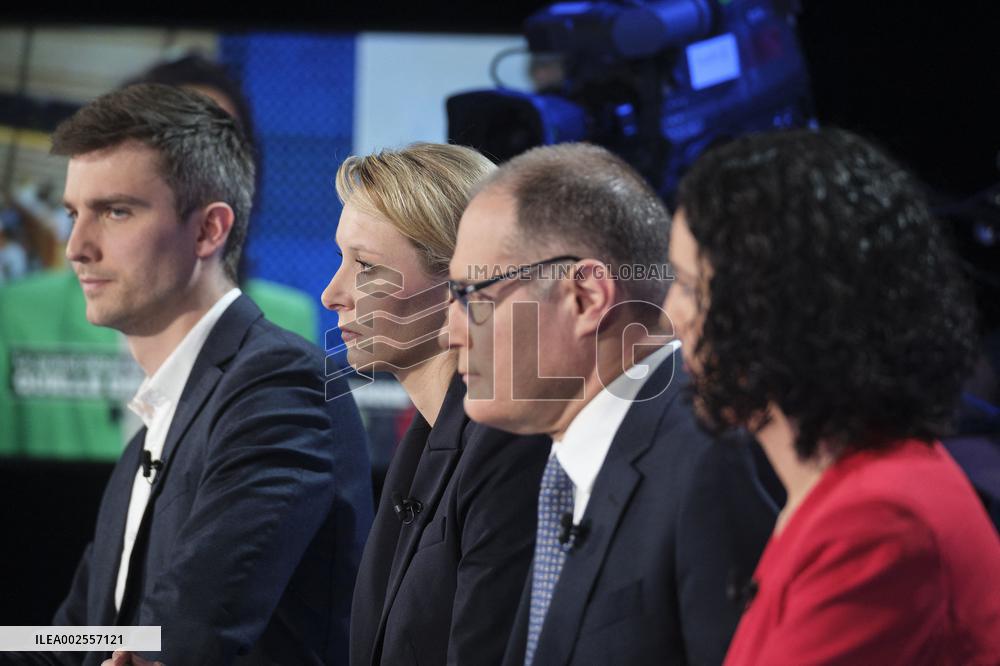 European Election Debate With The French Candidates - Brussels