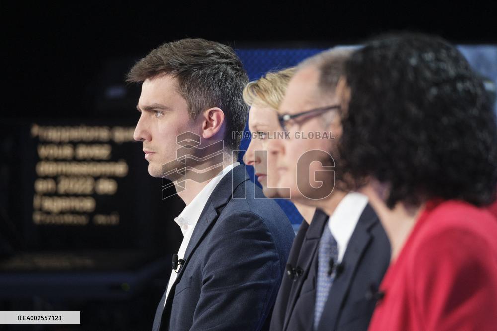European Election Debate With The French Candidates - Brussels