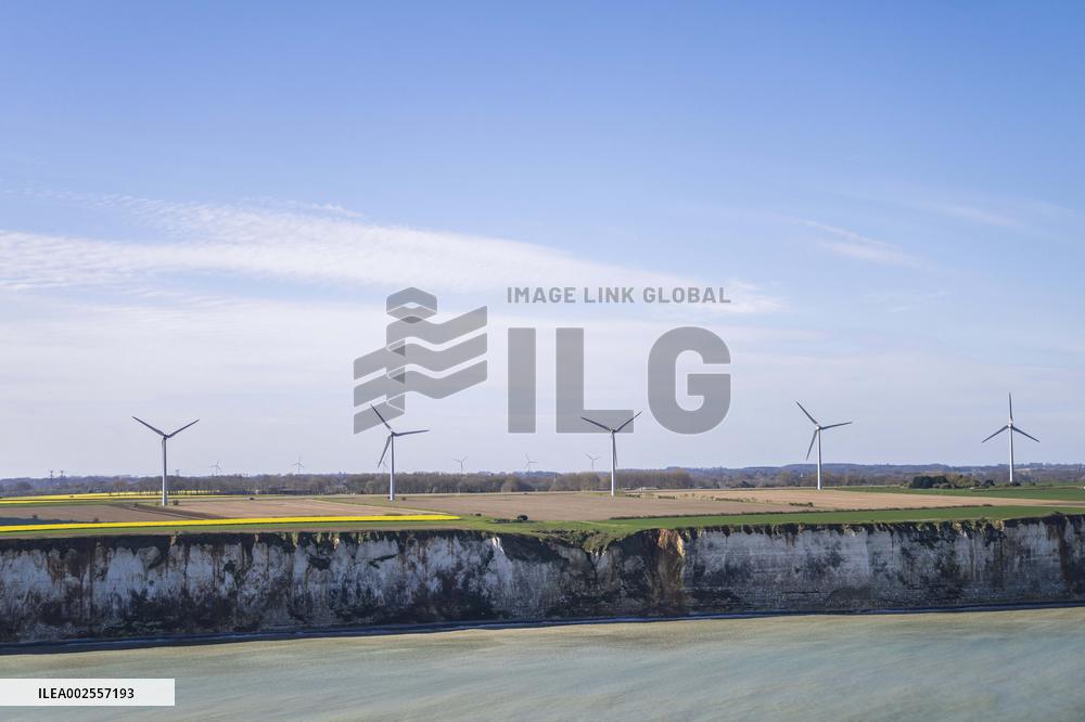 Normandy Landscape Illustration