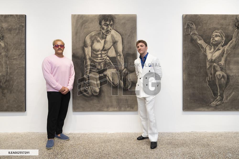 Rocco Ritchie Hosts Exhibition Of Latest Art 'Pack A Punch' - Miami
