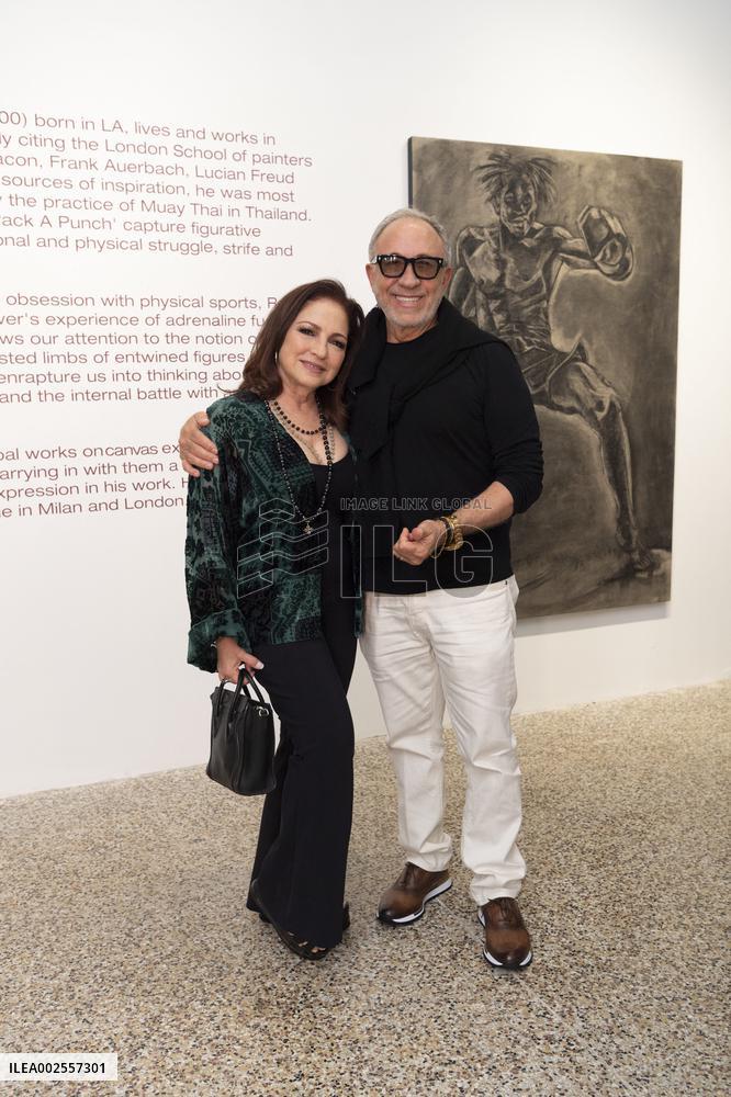 Rocco Ritchie Hosts Exhibition Of Latest Art 'Pack A Punch' - Miami