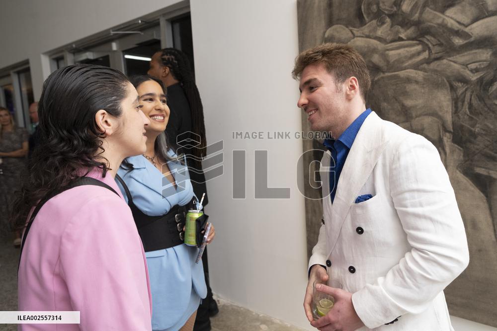 Rocco Ritchie Hosts Exhibition Of Latest Art 'Pack A Punch' - Miami