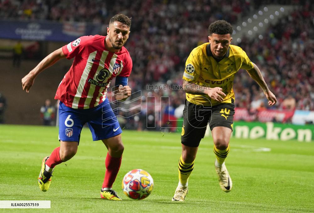 Champions League - Atletico Madrid V Dortmund