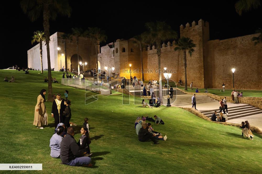 MOROCCO-RABAT-EID AL-FITR-LEISURE