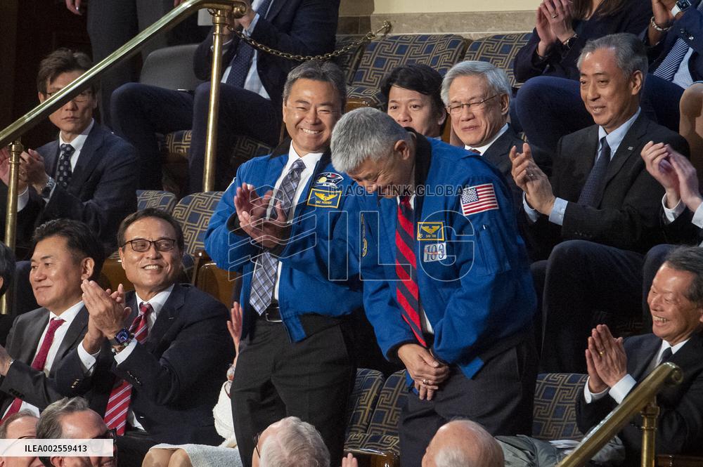 Japanese PM Kishida Addresses Joint Session Of Congress - Washington