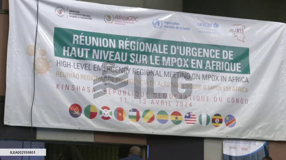 Regional high-level meeting on monkeypox opens in DR Congo