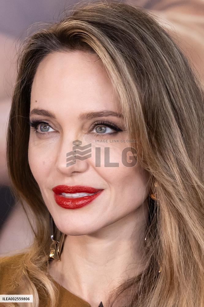 Angelina Jolie Attends The Outsiders Opening Night - NYC