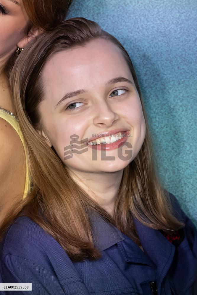 Angelina Jolie Attends The Outsiders Opening Night - NYC