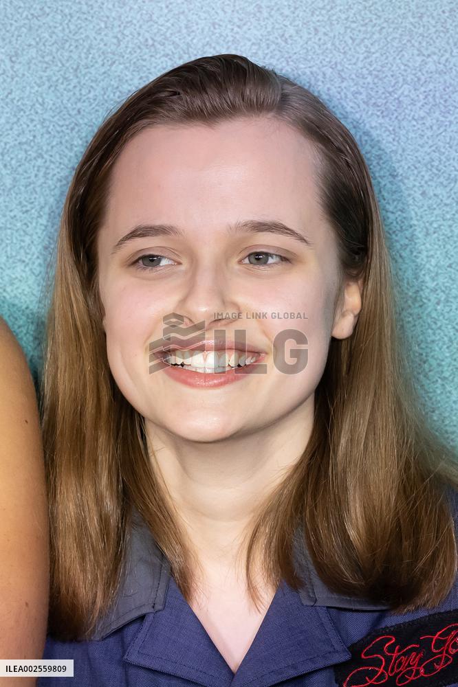 Angelina Jolie Attends The Outsiders Opening Night - NYC