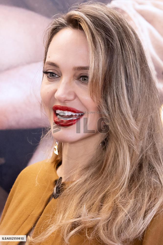 Angelina Jolie Attends The Outsiders Opening Night - NYC