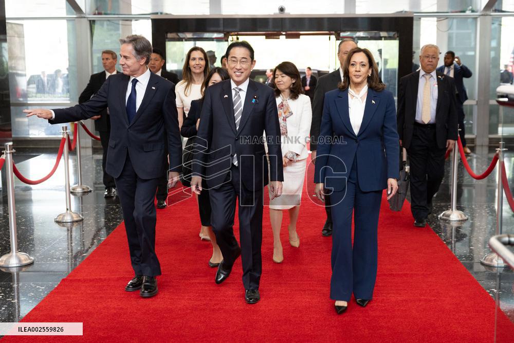Blinken And Harris Host A Luncheon For Japan’s PM - Washington