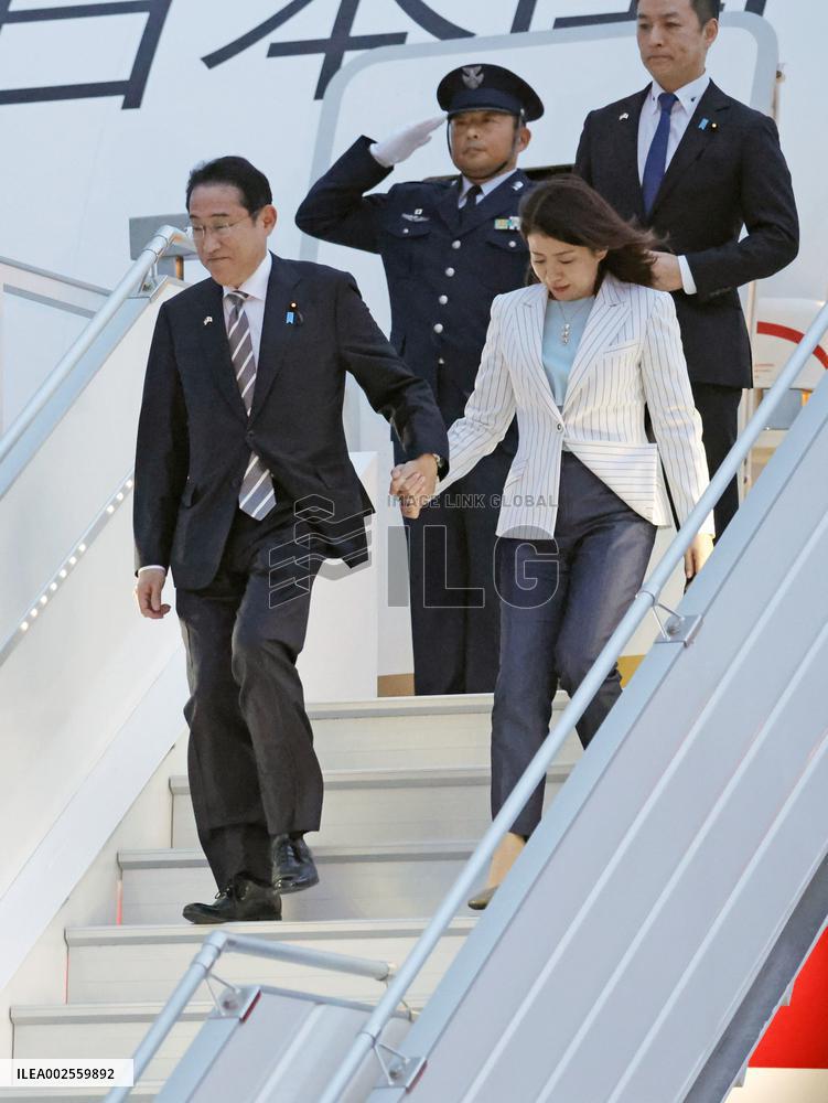 Japan PM Kishida in N. Carolina